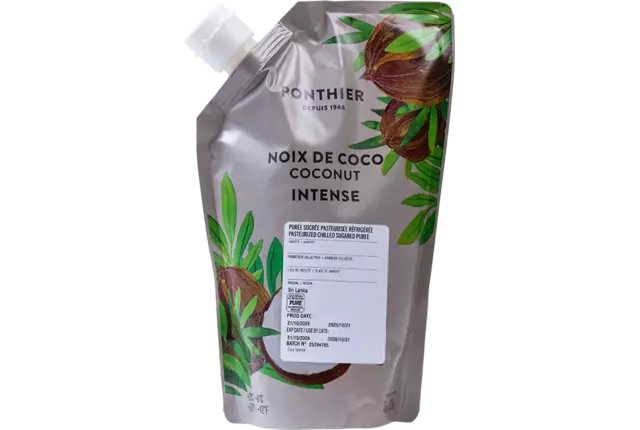 Fruitpuree kokosnoot 1kg stuk